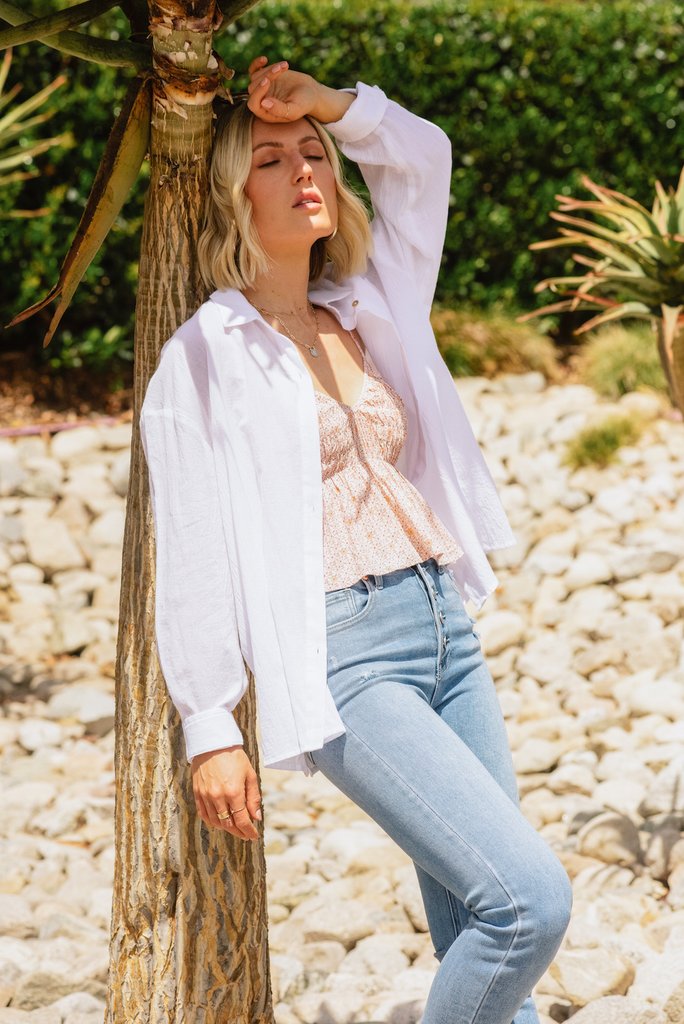 The Button-Down Blouse in W...