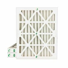 Glasfloss ZL 20x25x2 MERV 13 ( FPR 10 ) Pleated 2" Inch Air Filters for HVAC Systems. 3 Pack