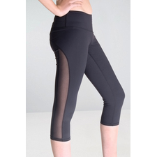 Schwarze Gymnastik Gamaschen