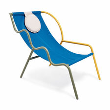 Ebba Chair in color Buttercup Yellow/ Olive Green