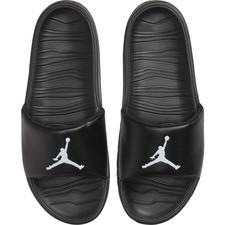 NIKE Break Slide Sandal, Main, color, BLACK/ WHITE