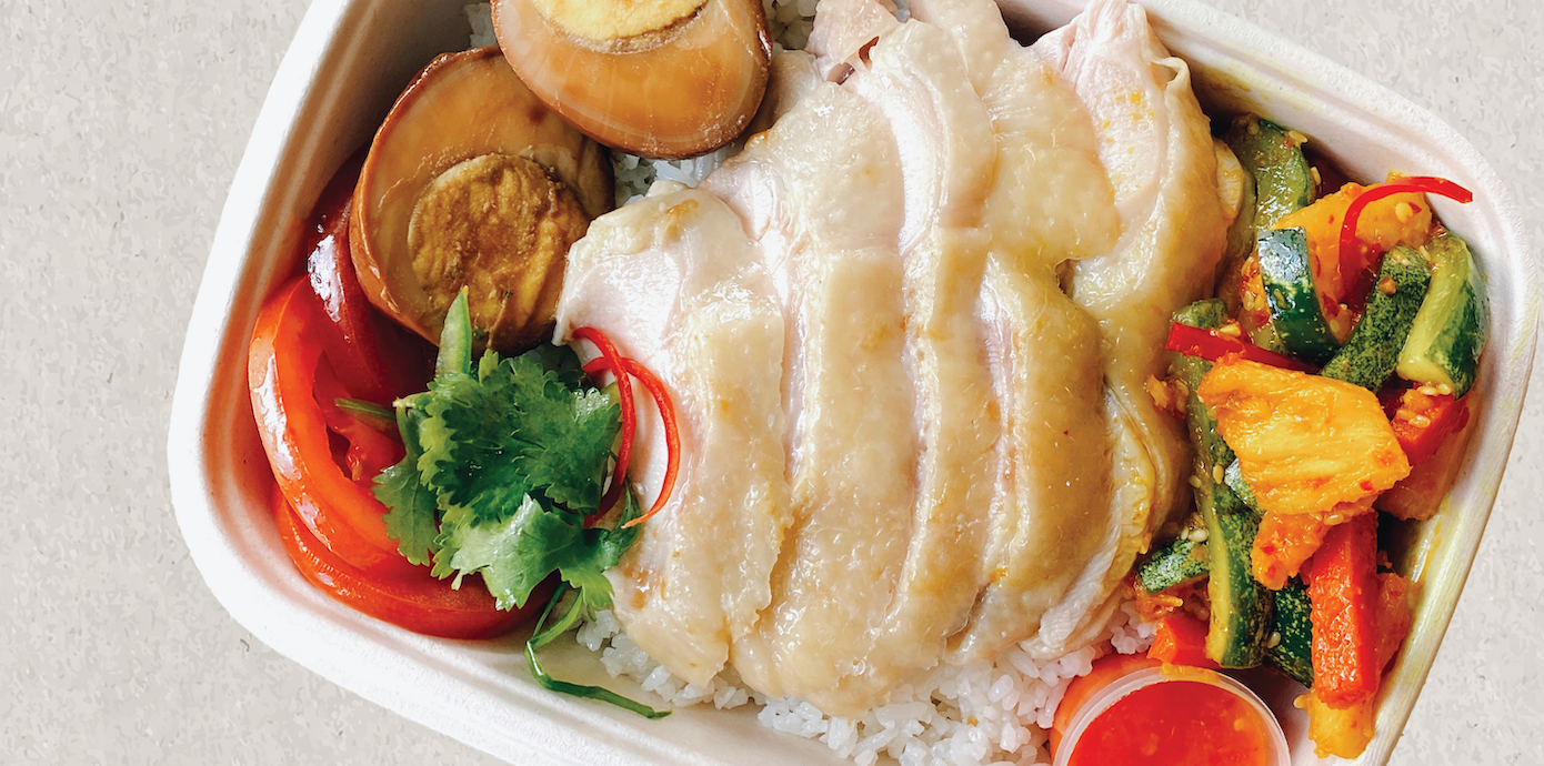 HAINANESE CHICKEN RICE MEAL...