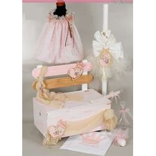 ΠΑΚΕΤΑ ΒΑΠΤΙΣΗΣ ΓΙΑ ΚΟΡΙΤΣΙ - ΠΑΚΕΤΟ ΒΑΠΤΙΣΗΣ VINTAGE ΓΙΑ ΚΟΡΙΤΣΙ ΜΕ ΘΕΜΑ ΚΟΡΩΝΑ 14BU3K1060