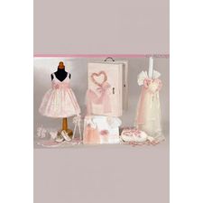 ΠΑΚΕΤΑ ΒΑΠΤΙΣΗΣ ΓΙΑ ΚΟΡΙΤΣΙ - ΠΑΚΕΤΟ ΒΑΠΤΙΣΗΣ VINTAGE ΓΙΑ ΚΟΡΙΤΣΙ ΜΕ ΘΕΜΑ ΚΑΡΔΙΑ 14BU5K1028