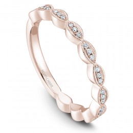 A Rose Gold Stackable Ring ...
