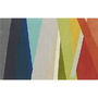 banded color stripe rug | CB2