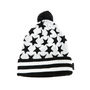The BLVCK Star Beanie in White