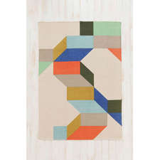 Assembly Home Complex Colorblock Handmade Rug - Urban Outfitters