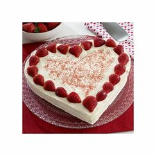 Buy Online Heart Shape Strawberry Cake for any Occasion