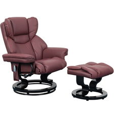 Trento Heat and Massage Swivel Recliner