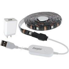 EIS2-1002-RGB Smart LED Light Strip with Power Adapter (6.5', Multicolor)