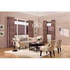 Artisan Roman Shade Teals and Purples Graber