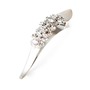 FICCARE Maximas Victorian Crystal Embellished Hair Clip, Main, color, Silver
