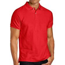 Wholesale Brick Red Polo T Shirt