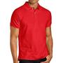 Wholesale Brick Red Polo T Shirt