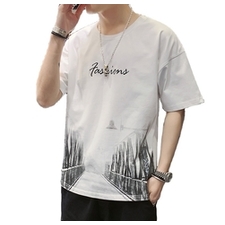 Wholesale Passion White Soft Print T Shirt
