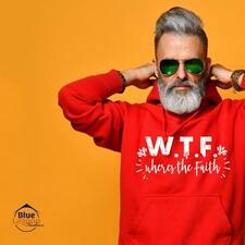 UNISEX WHERE'S THE FAITH HOODIE HOODED SWEATER (Buy 1 Get 1 Free)