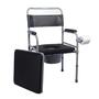 Hot sale commode toilet chair hospital folding bedside commode chair for disabled and elderly
