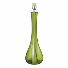 Bloomsbury Green Glass Table Lamp 60W