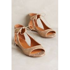 Miss Albright Scaled Cut-Out Flats - anthropologie.com