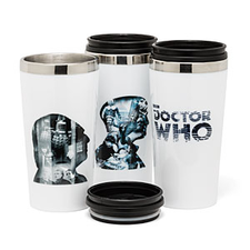 Doctor Who 50th Anniversary Travel Mug Set :: ThinkGeek
