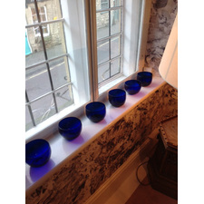 Bristol Blue Finger Bowls