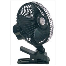12-Volt "Quick Clip" Multi-Mount Oscillating Fan -Hebron Stores 