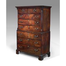 Antique chest on chest