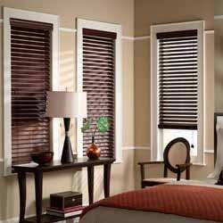 2" Faux Wood Blinds Crown