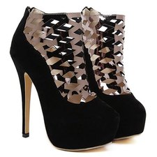 Gorgeous Women's Pumps With Sequined and Hollow Out Design