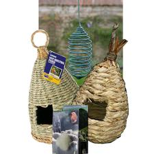 Cosy Home Builder Pack - Nesting Wool, Spiral and Roosting Pouches!
