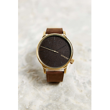 KOMONO Winston Gold Wood Watch 