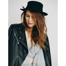 Hat Attack for Free People Bolo Wrapped Boater at Free People Clothing Boutique