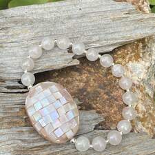 SB0375  LIMITED Shimmer Mosaic Bracelet