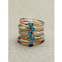 Ithil Metalworks Stacked Turquoise Ring at Free People Clothing Boutique