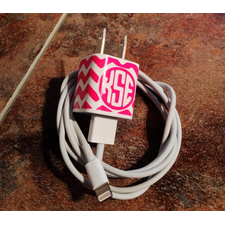 iPhone Charger Monogram