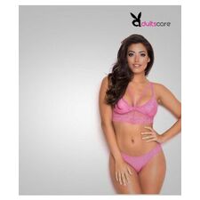 Pink Lace Erotic lingerie