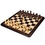 1970s' Dubrovnik Chess Pieces Only Set- Triple Weighted Rosewood - 3.8" King