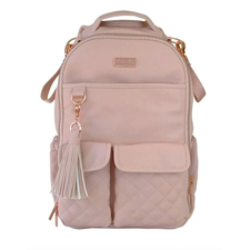 Boss Backpack Diaper Bag, Blush