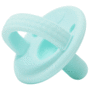 Silicone Heart Pacifier, Seafoam