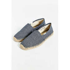 Soludos Denim Stripe Slip-On Shoe - Urban Outfitters