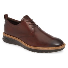 ST1 Hybrid Plain Toe Derby, Main, color, COGNAC LEATHER