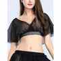 Wholesale Starry Black Dance Top