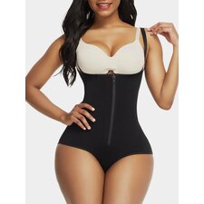 Zip Up Smooth Firm Control Full Body Shaper