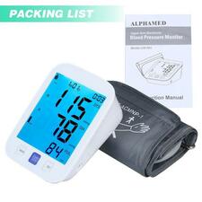 Blood Pressure Monitor Upper Arm Automatic Digital Blood Pressure Monitor Cuff Home BP Sphygmomanometers with Large LCD Display