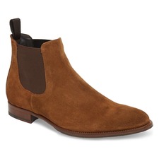  Shelby Mid Chelsea Boot, Main, color, MID BROWN SUEDE