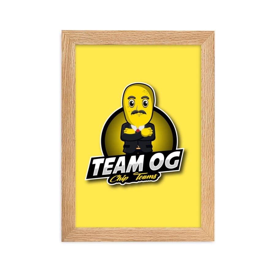 Team OG Framed Matte Paper ...