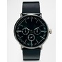 ASOS Watch With Metal Face and Black Strap