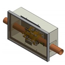 Powerex PX – SVU19G – 06, Single valve zone valve box with 3″ valve