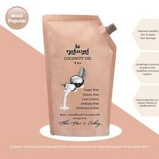 Pure Extra Virgin Coconut Oil 1 ltr | Raw, unrefined, Coconut oil Traditionally Processed (Chekku / Ghani)